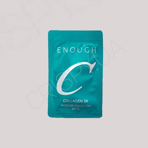 Пробник тонального крему Enough Collagen 3x Moisture Foundation SPF 15 - 1,5 мл